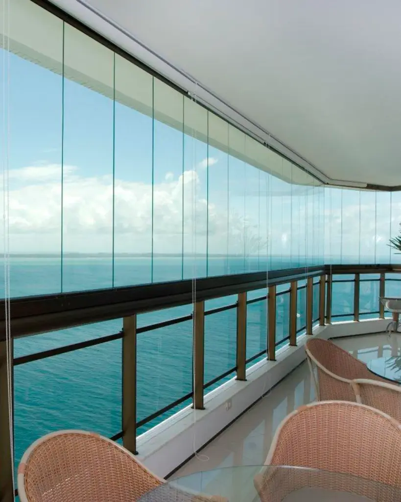 Cortina de vidro de correr em Fortaleza