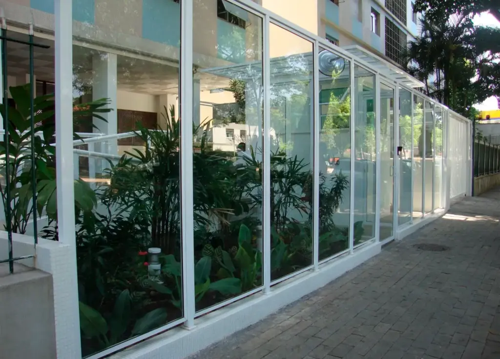 Fachada de vidro para apartamento Fortaleza
