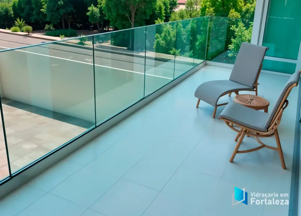 Guarda-corpo Max System para sacada AL Indústria