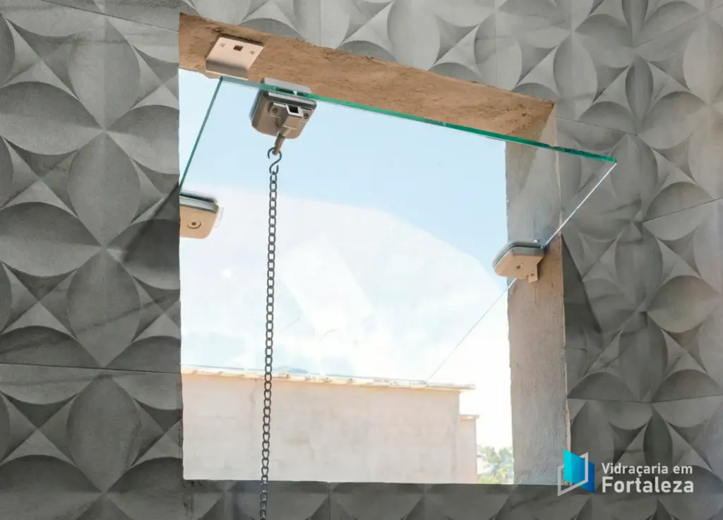 Janela de vidro basculante Fortaleza