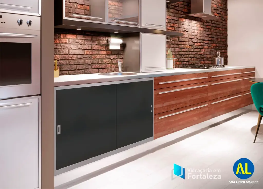 Kit Pia vidro para pia em Fortaleza