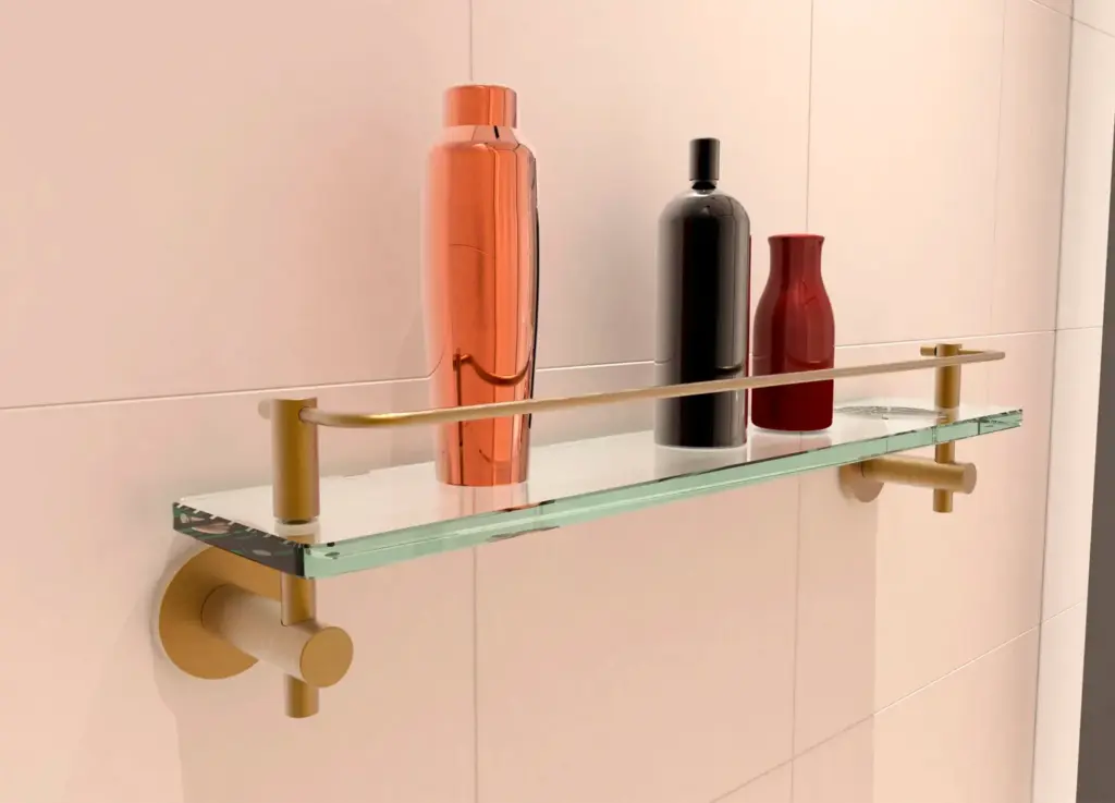 Porta shampoo de vidro Fortaleza