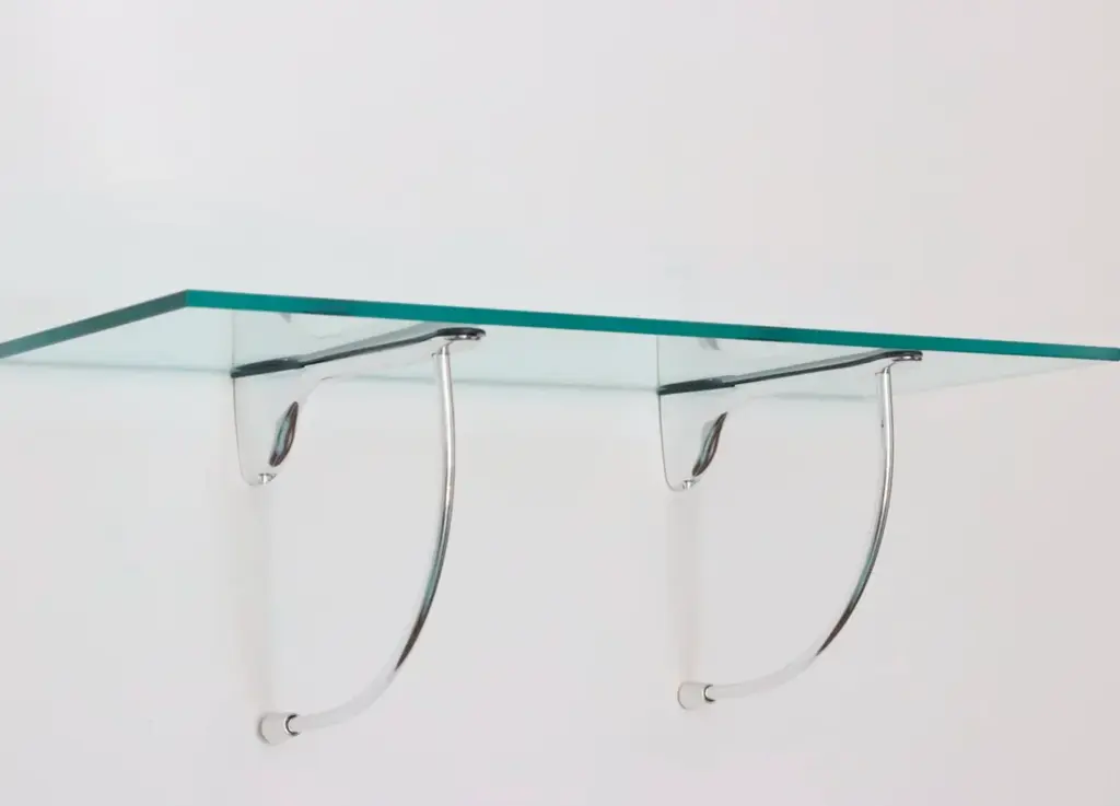 Prateleira de vidro com inox Fortaleza