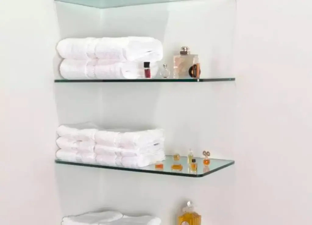 Prateleira de vidro para banheiro Fortaleza