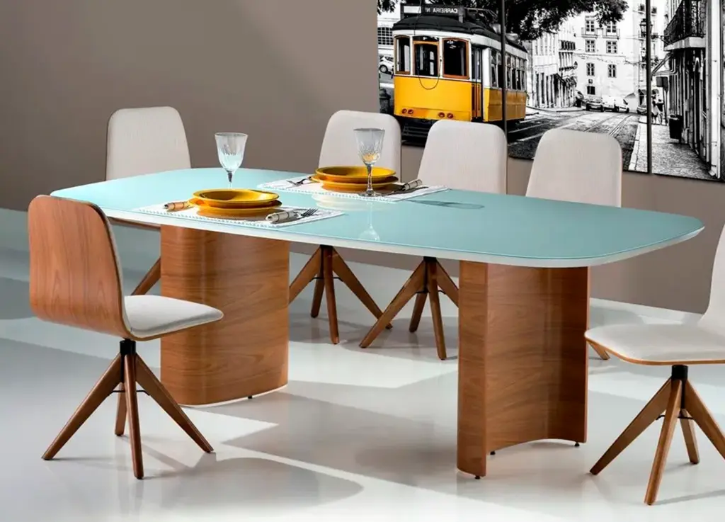 Tampo de mesa de vidro jantar Fortaleza